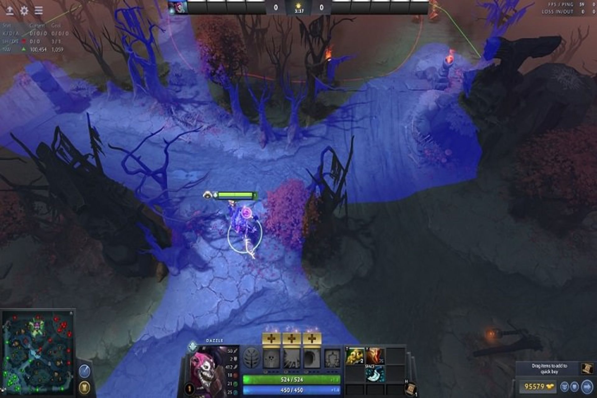 Dota 2 7.20 Warding 1