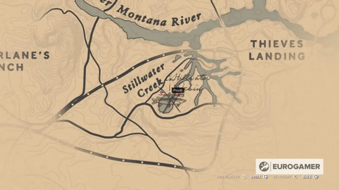 Red Dead Redemption 2 Map