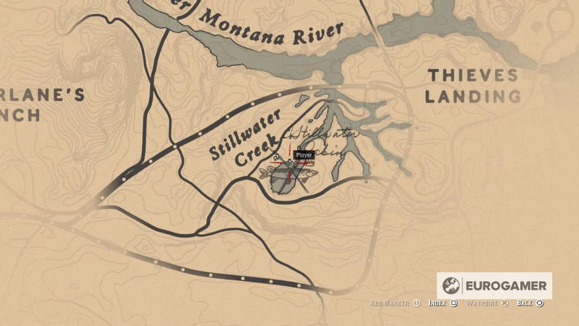 Red Dead Redemption 2 Map
