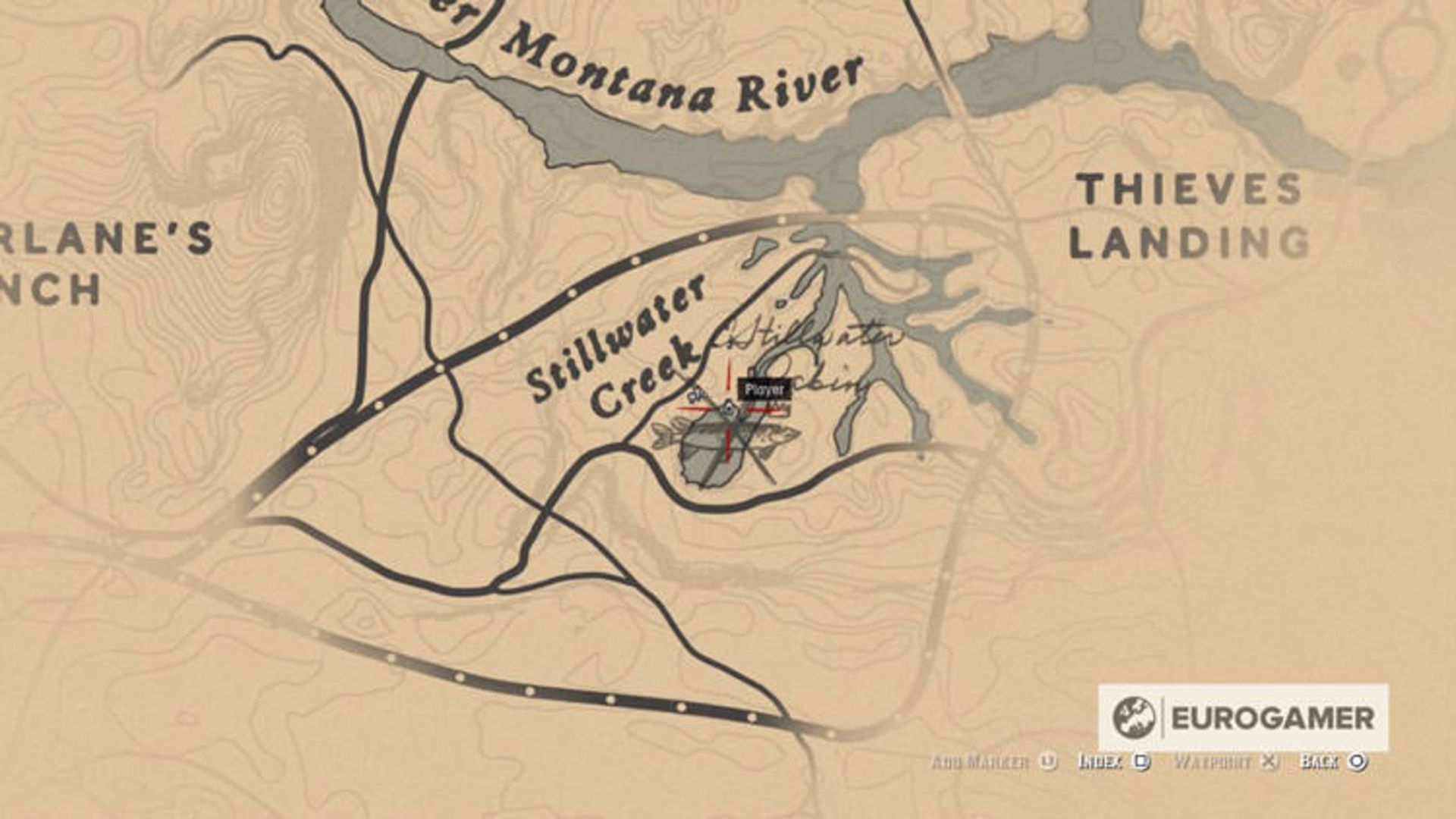 Red Dead Redemption 2 Map