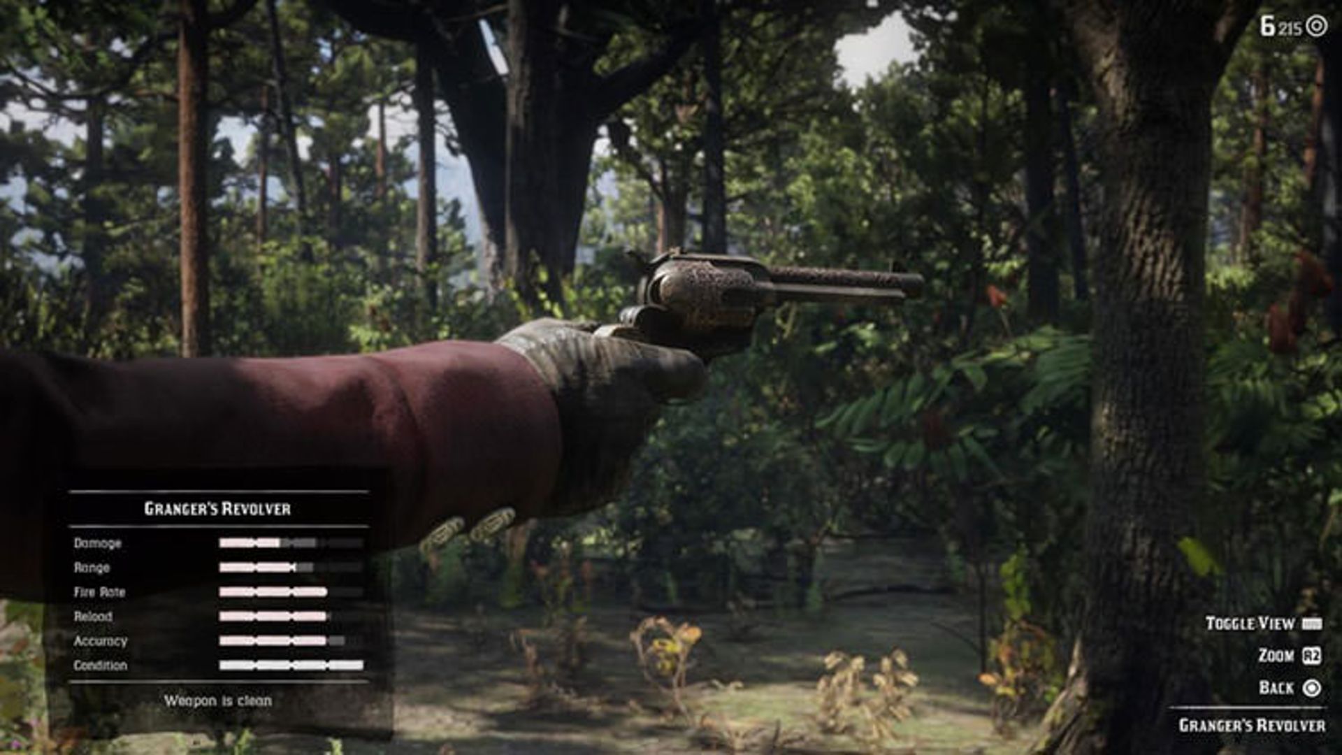 سلاح Grangar’s Revolver بازی Red Dead Redemption 2