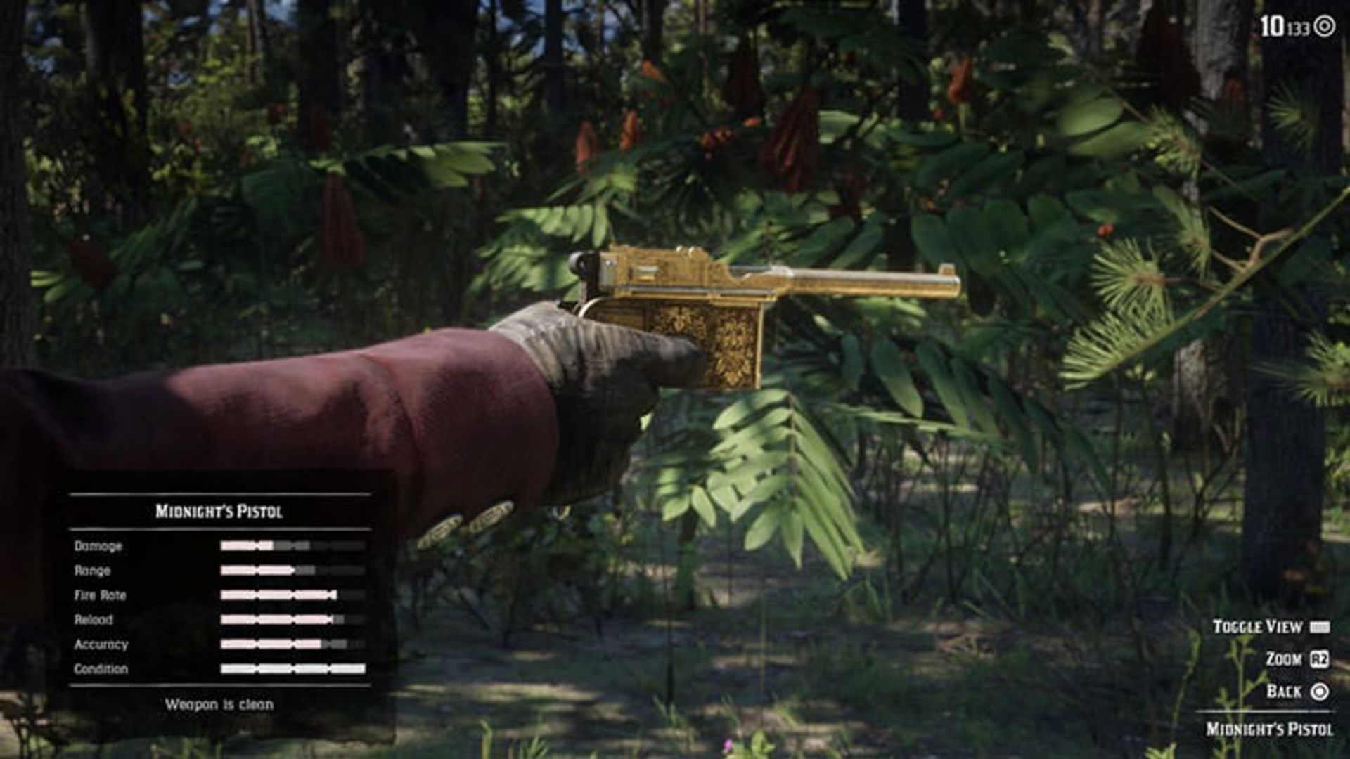 سلاح Midnight’s Pistol بازی Red Dead REdemption 2
