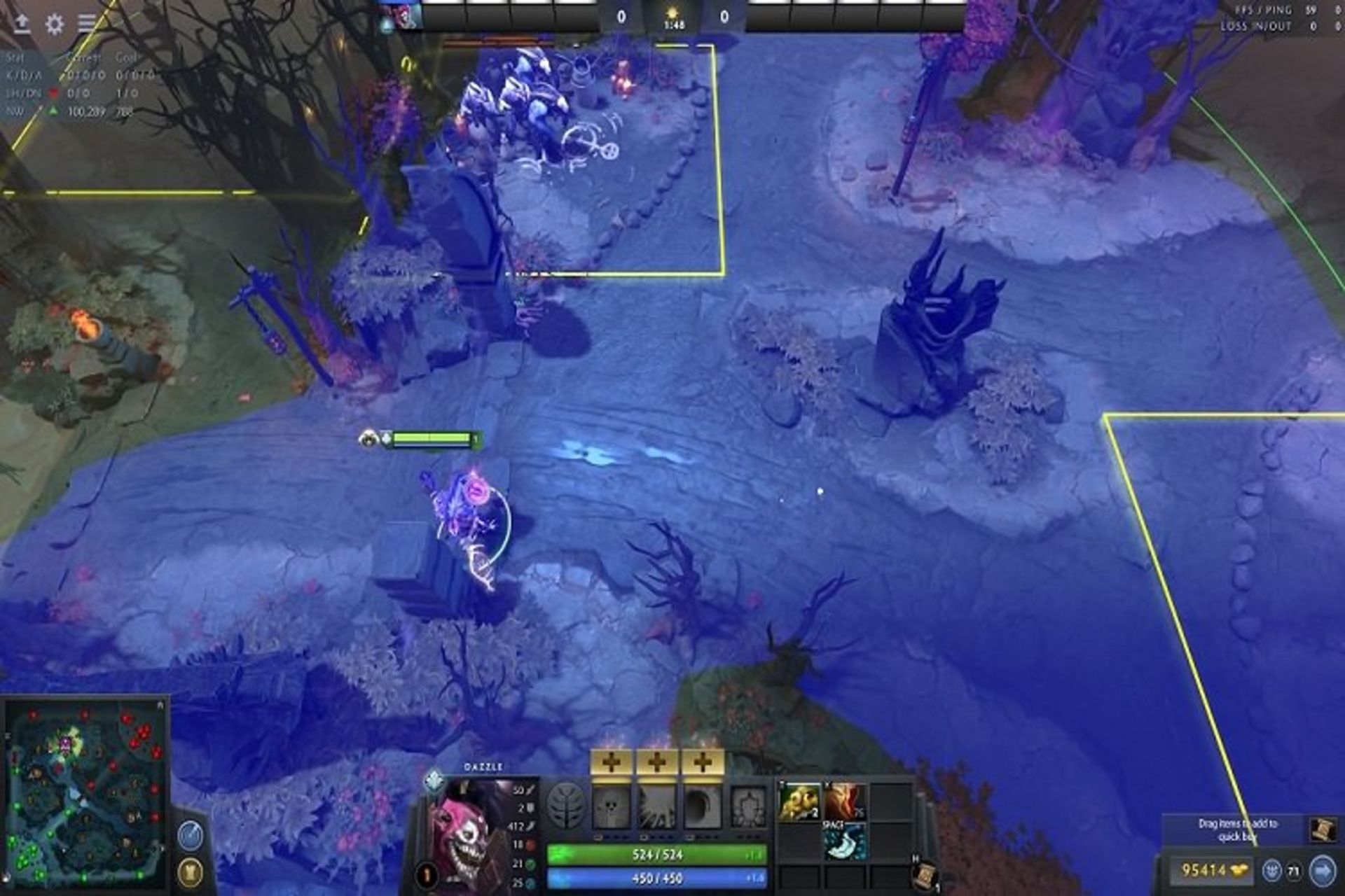 Dota2 7.20 Warding