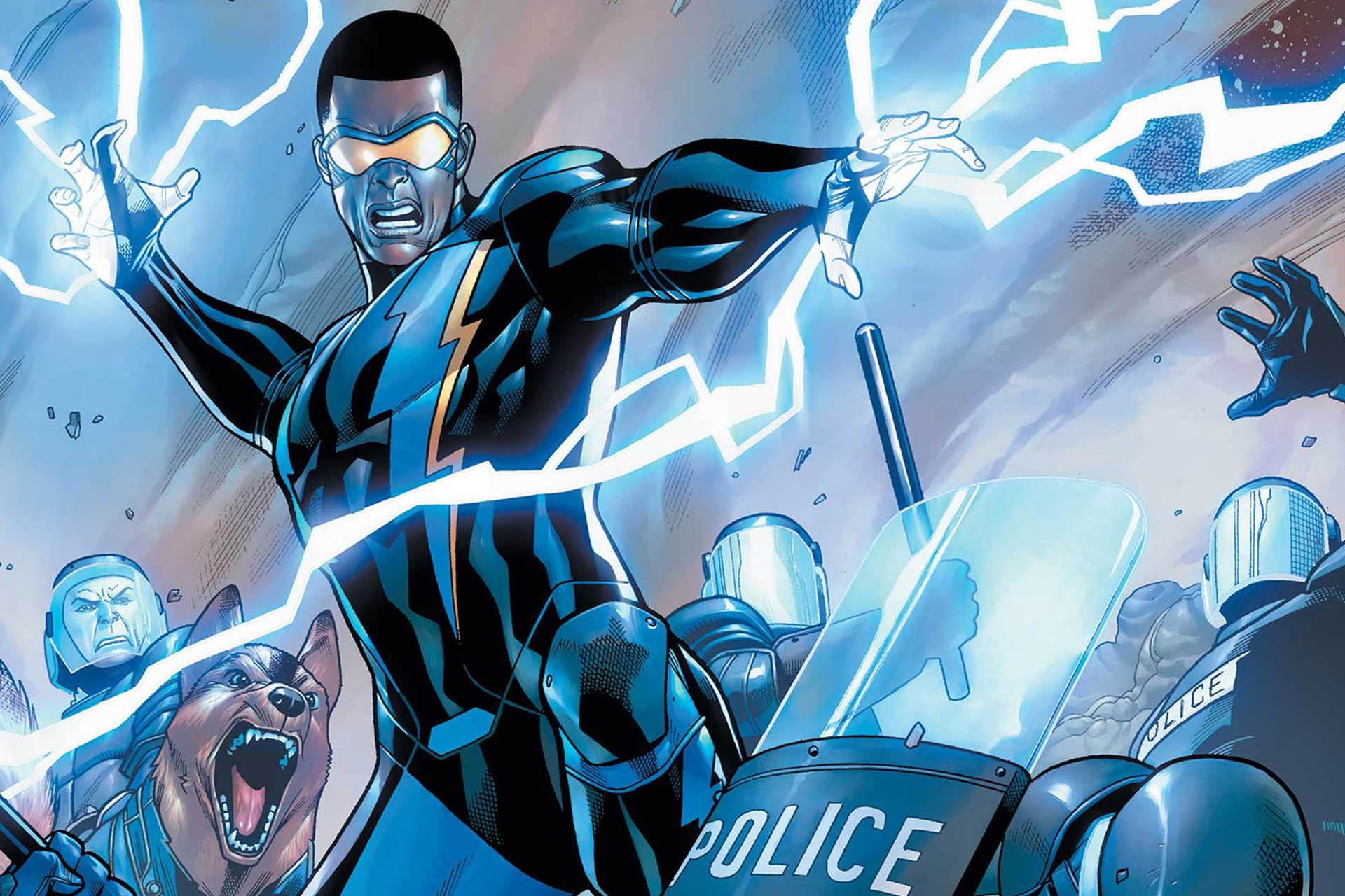 black lightning - dc comics - بلک لایتنینگ - دی سی کامیکس