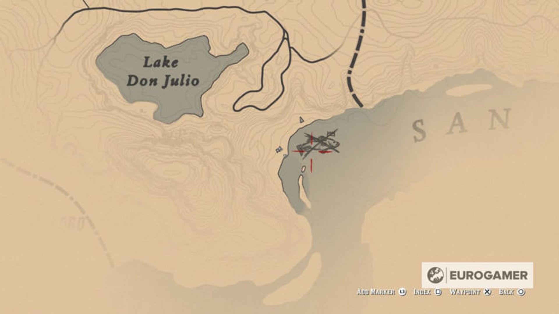 Red Dead Redemption 2 Map