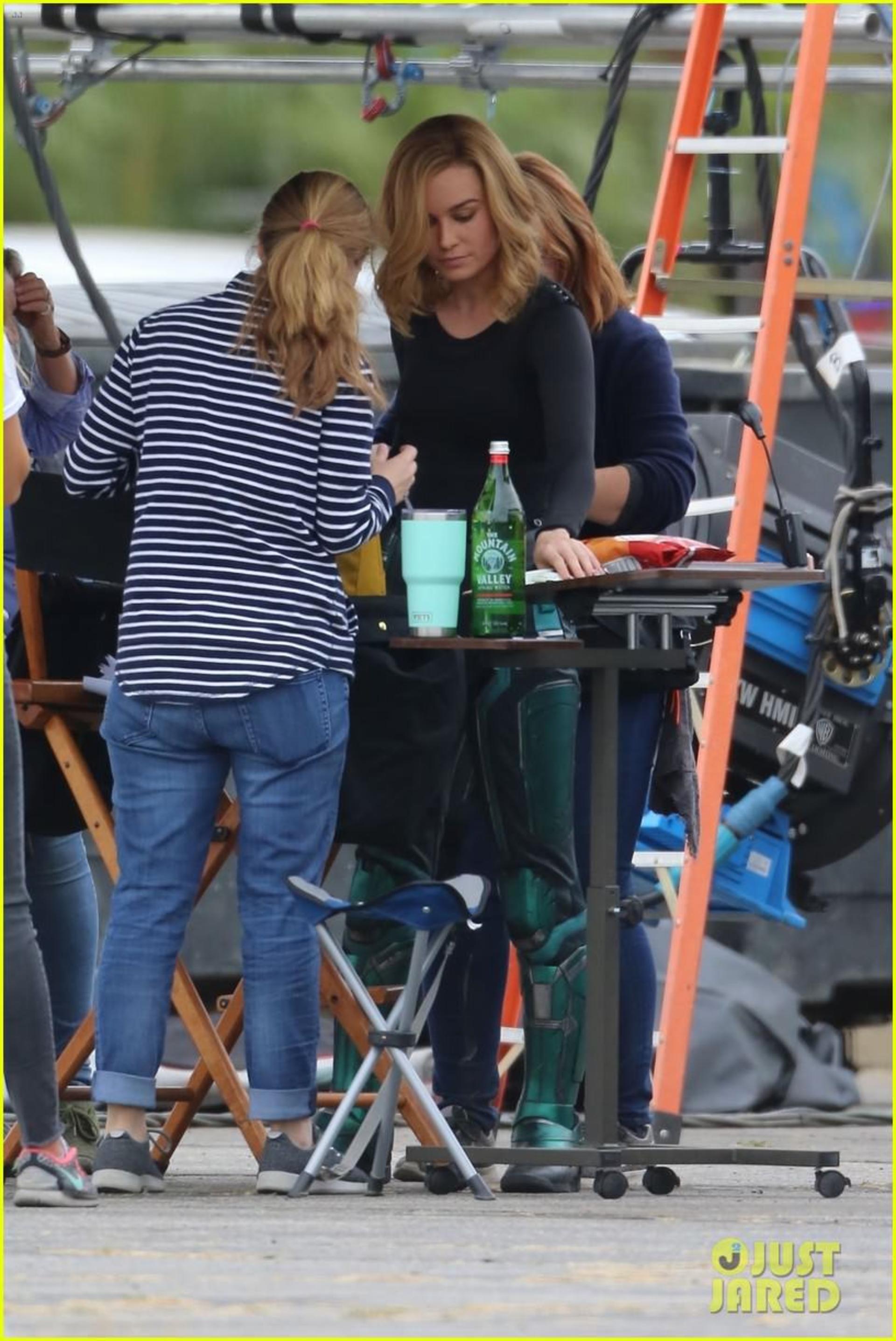 Captain Marvel BTS Photos