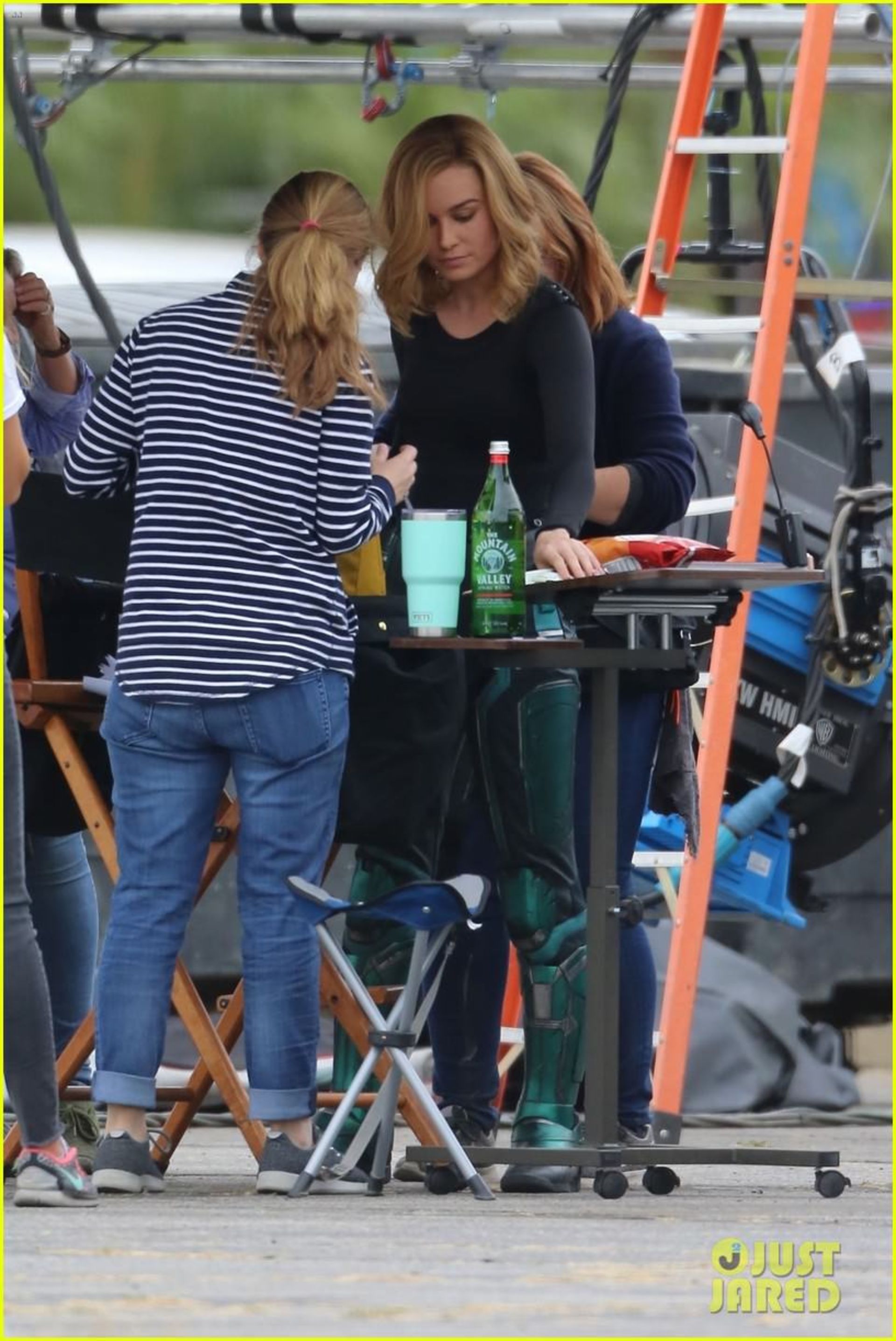 Captain Marvel BTS Photos