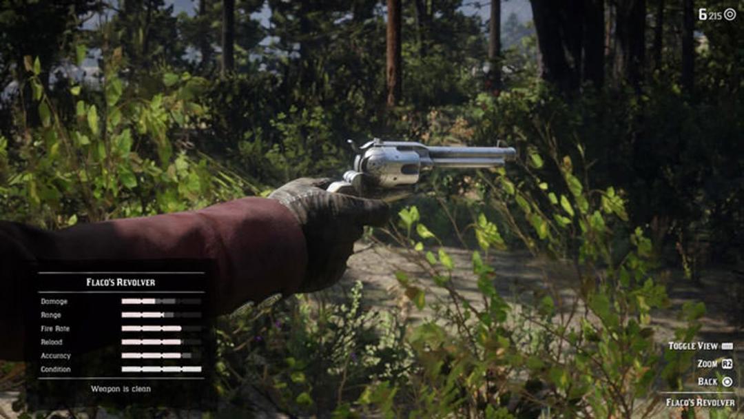 سلاح Falcao’s Revolver بازی Red Dead REdemption 2