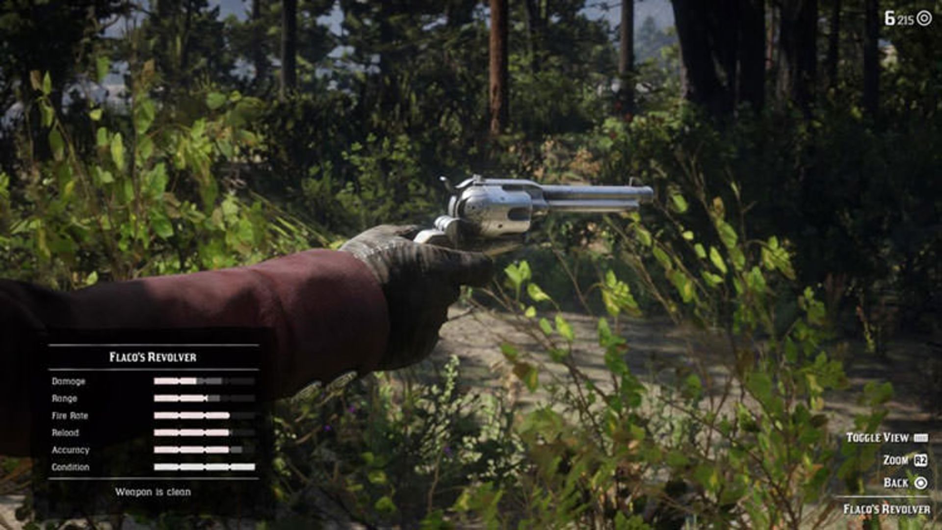 سلاح Falcao’s Revolver بازی Red Dead REdemption 2