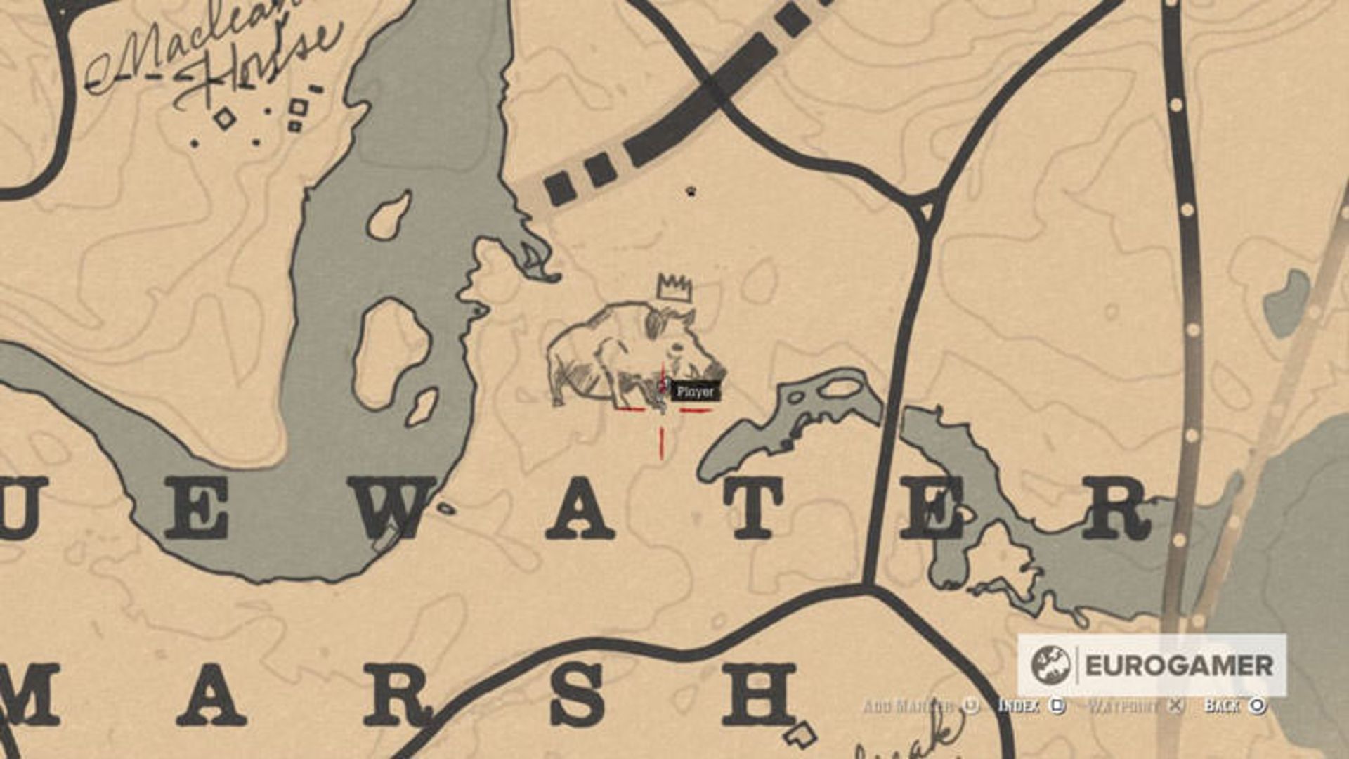 Red Dead Redemption 2 Map
