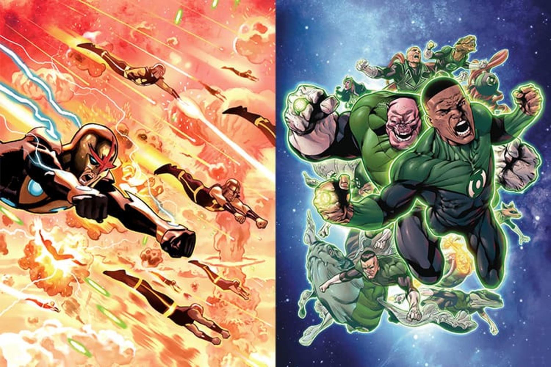 Green Lantern vs Nova