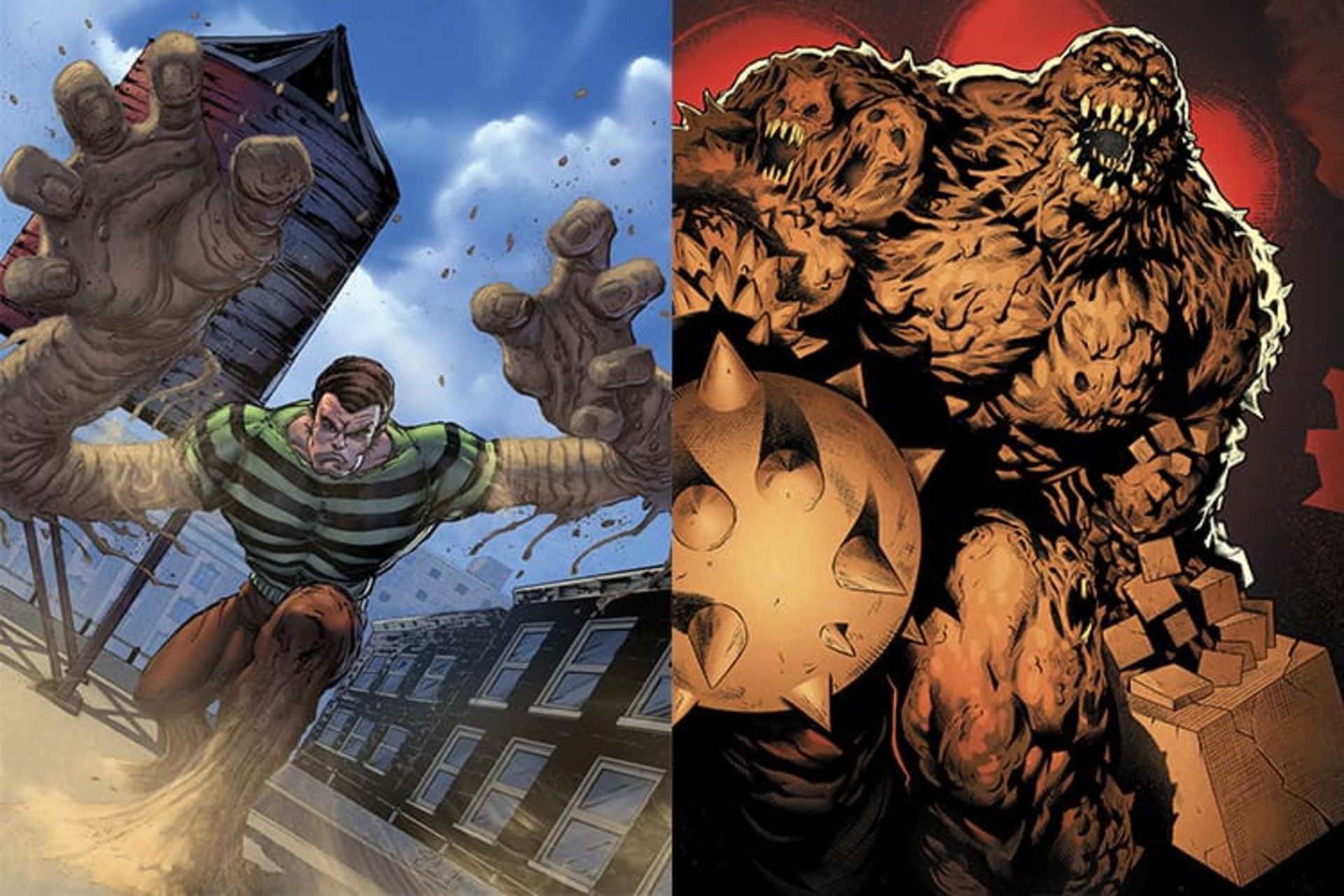 Clayface vs SandMan
