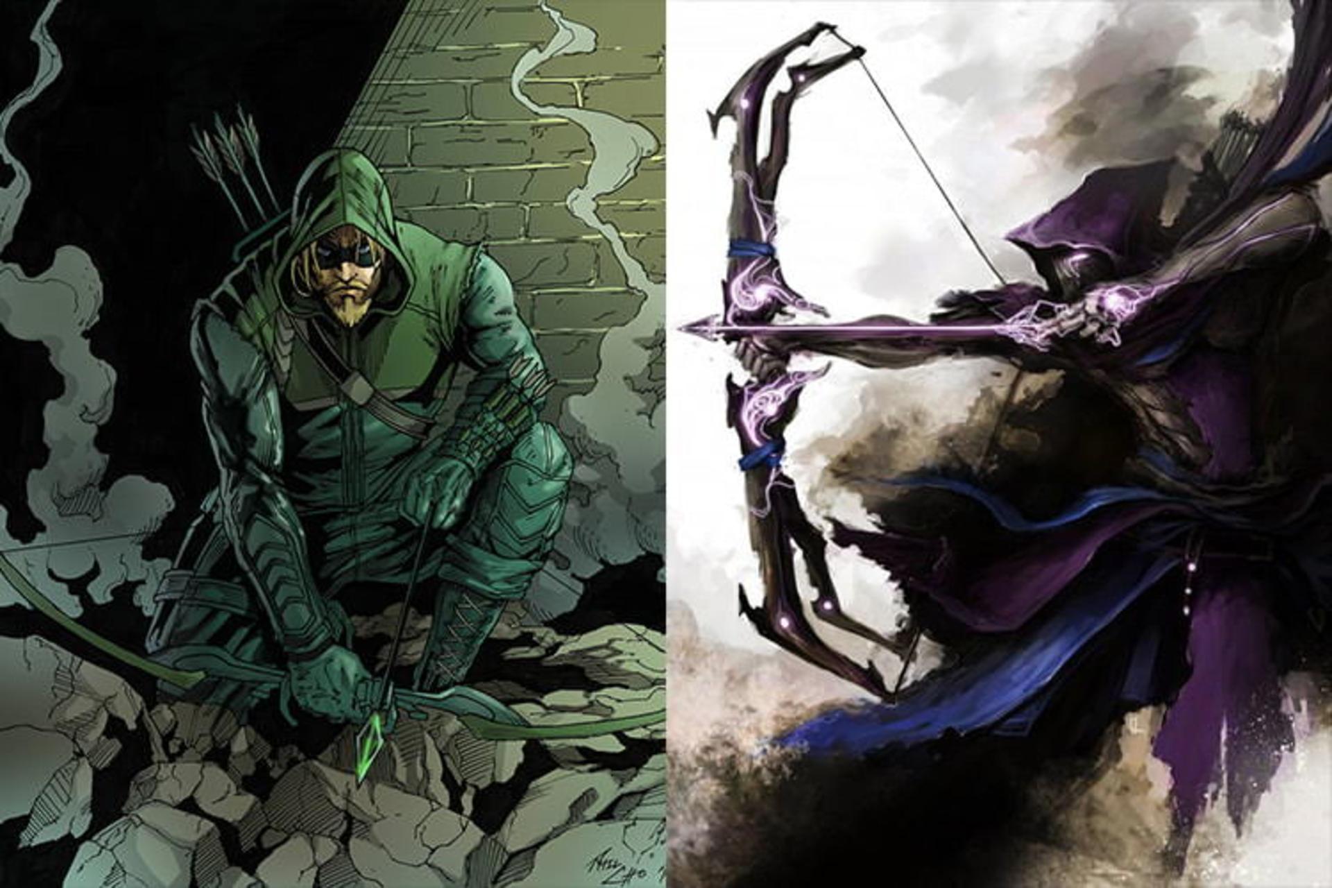 Greenarrow vs Hawkeye