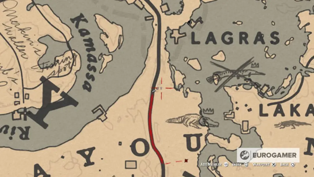 Red Dead Redemption 2 Map
