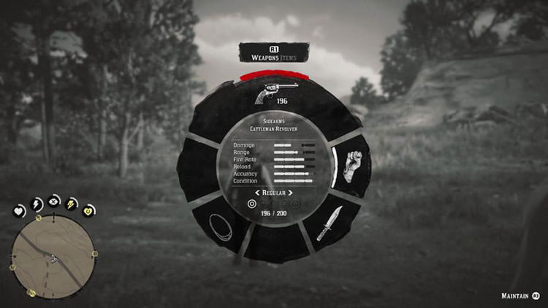 آموزش RDR2: سلاح‌های بازی