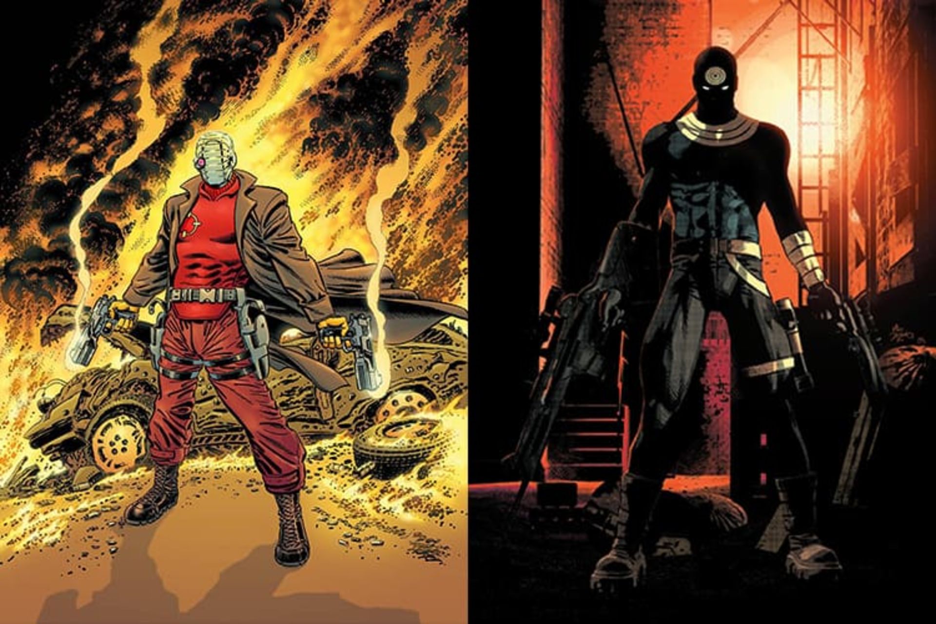 Deadshot vs Bullseye