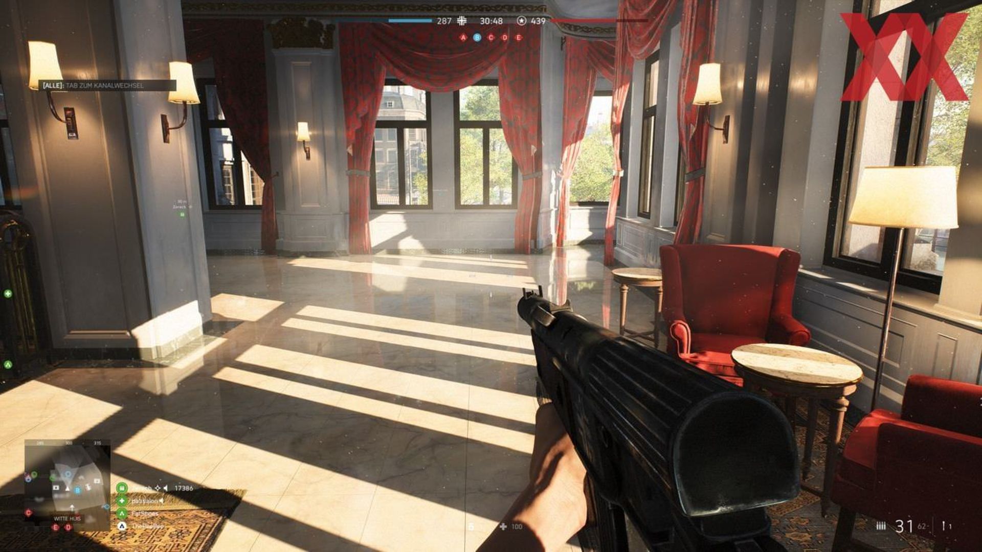 Battlefield V in-game RTX Off
