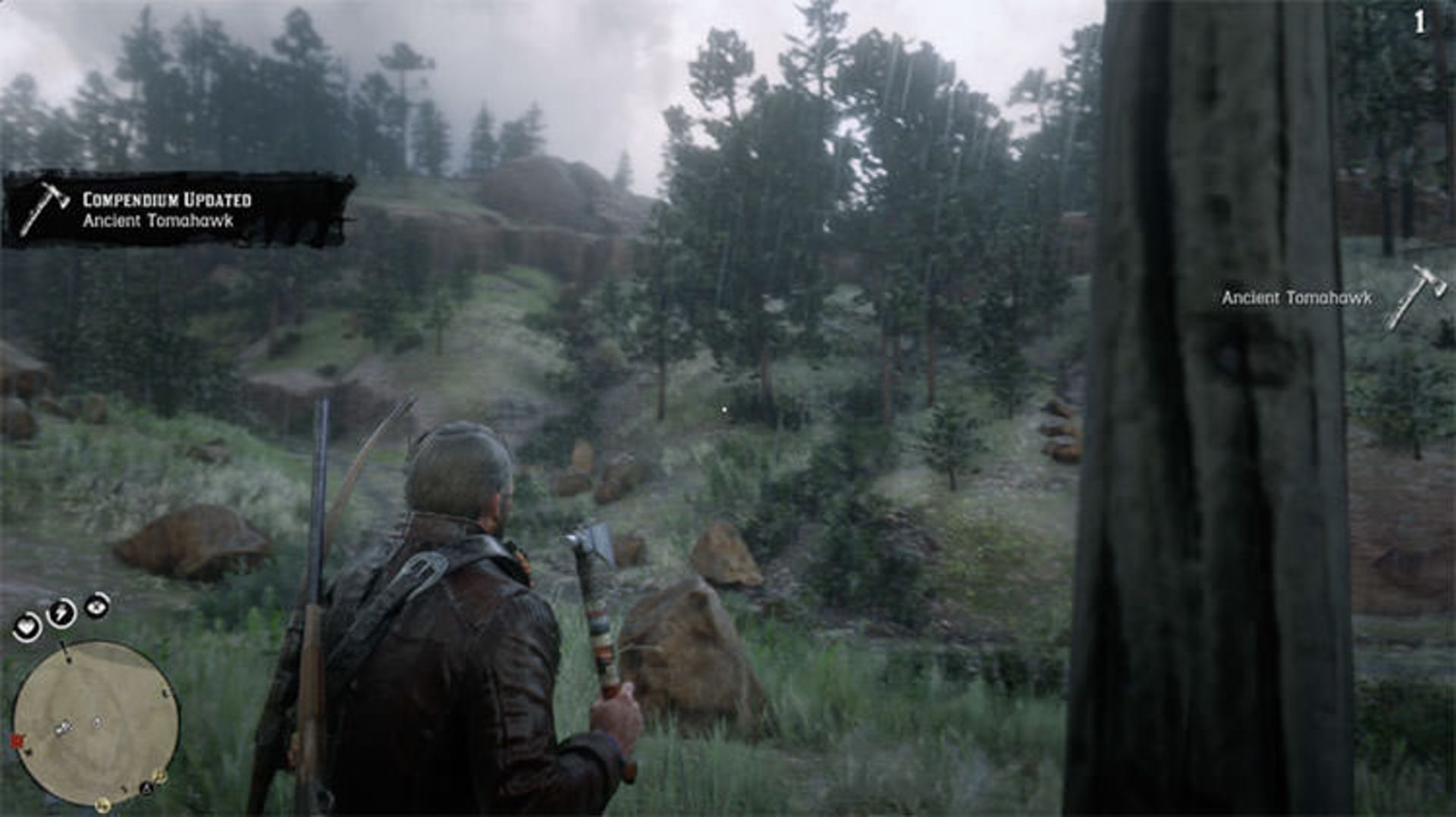 سلاح Ancient Tomahawk بازی Red Dead REdemption 2