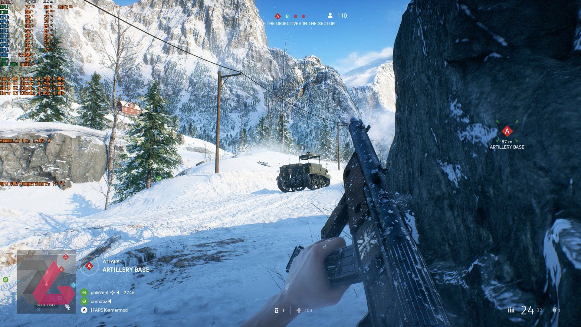 Battlfield V Multiplayer Screenshot