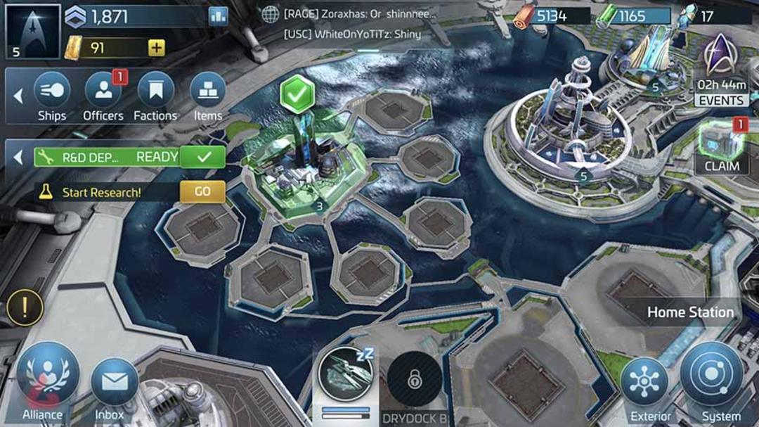 بازی موبایل Star Trek Fleet Command