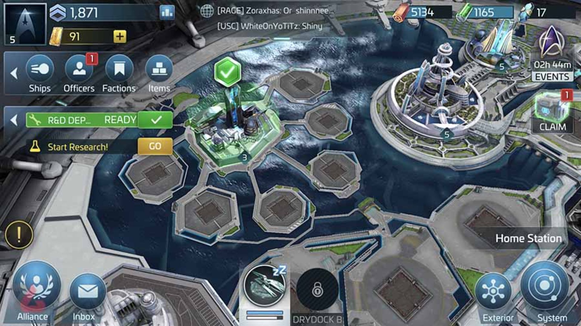 بازی موبایل Star Trek Fleet Command