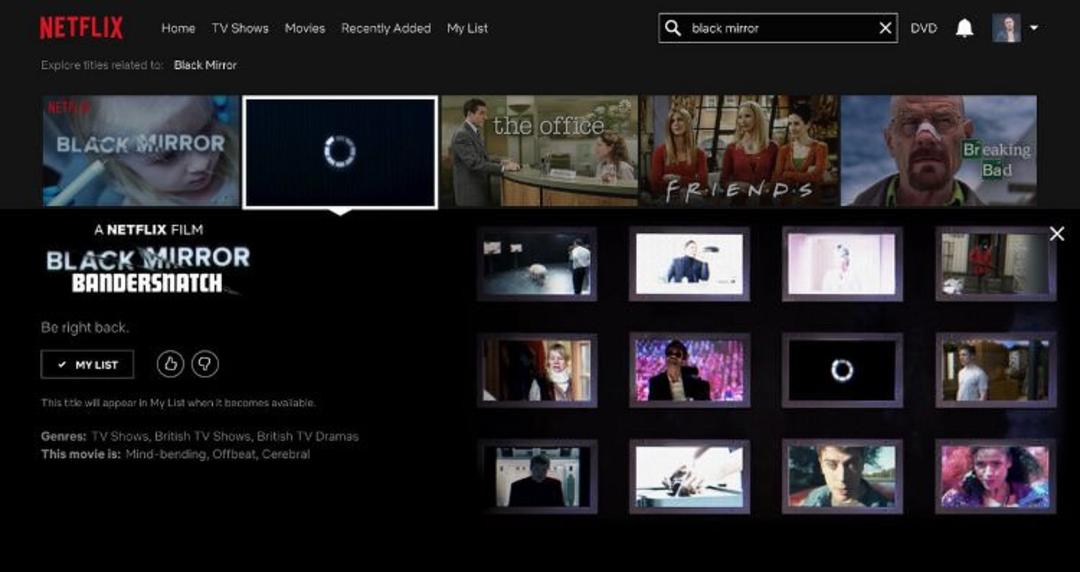 Black Mirror: Bandersnatch