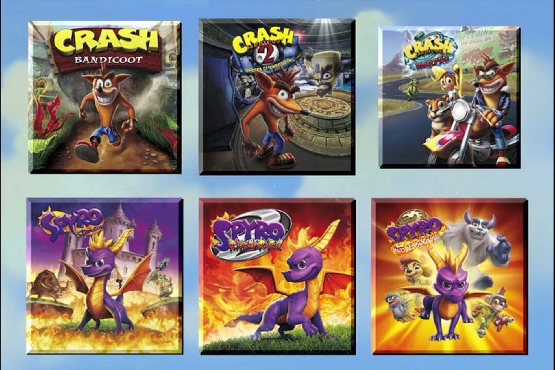 باندل Spyro + Crash Remastered