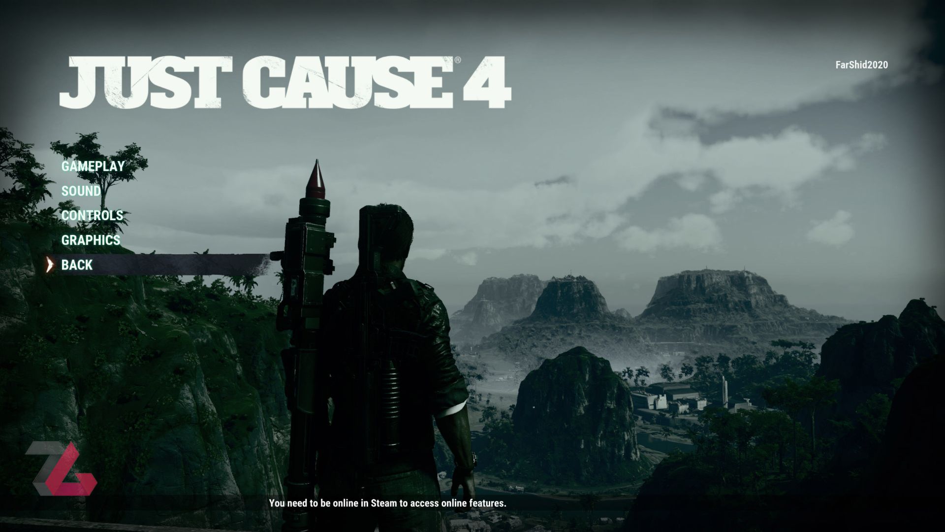 Just Cause 4 OPTIONS