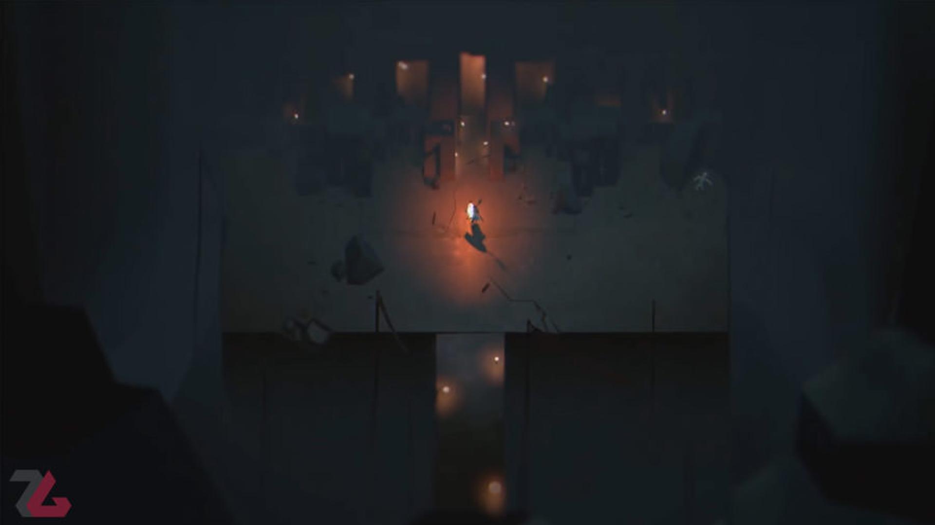 Below