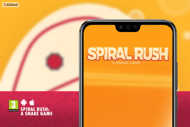دانلود بازی اندروید و آیفون Spiral Rush: a Snake Game - زومجی