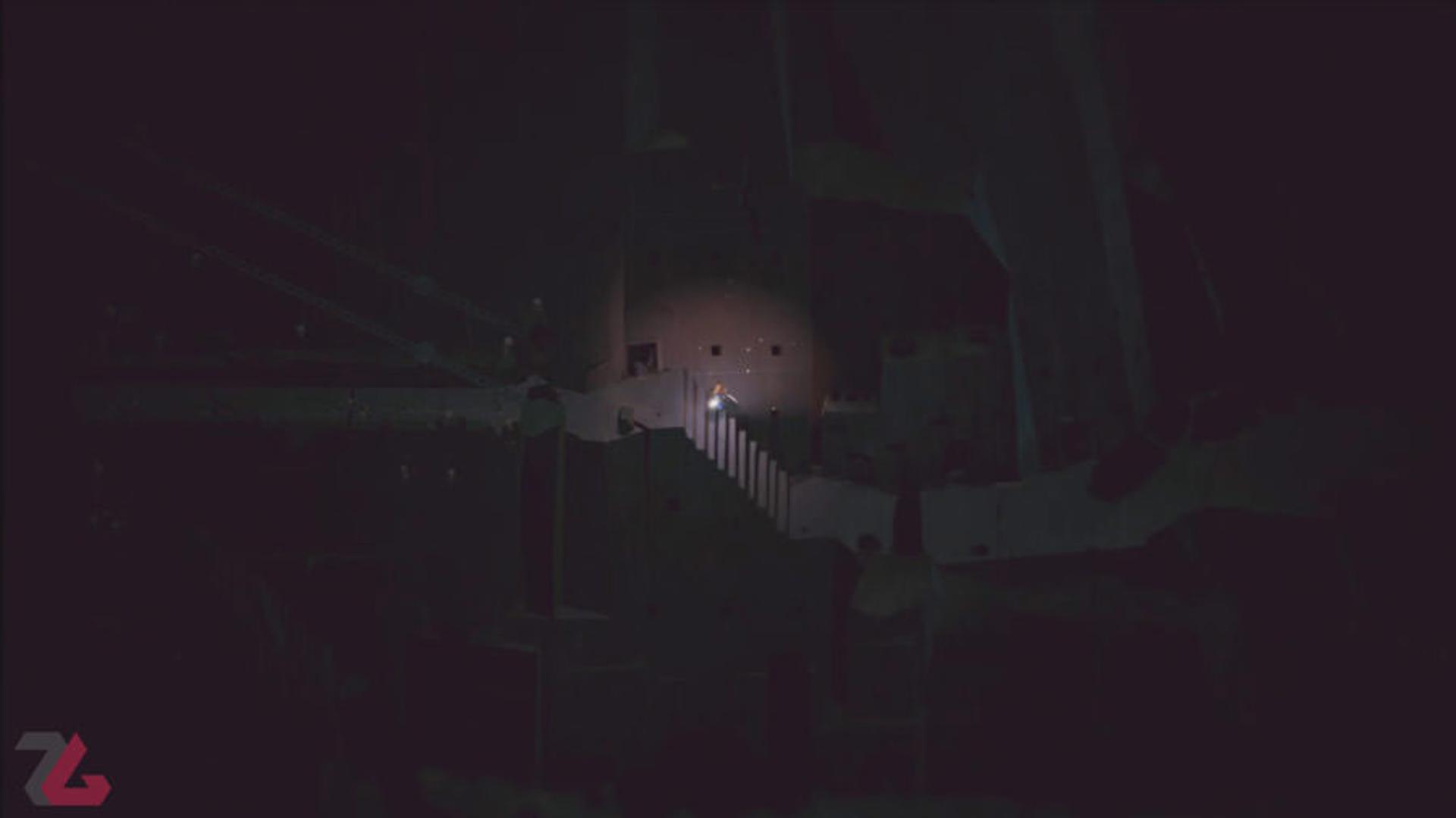 Below