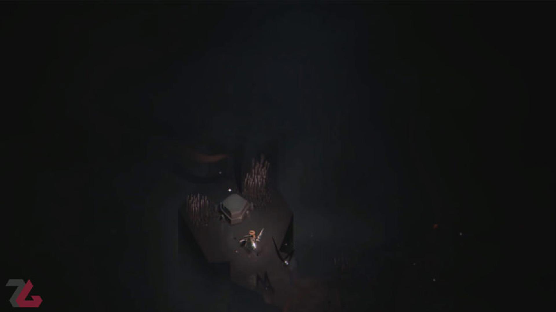 Below