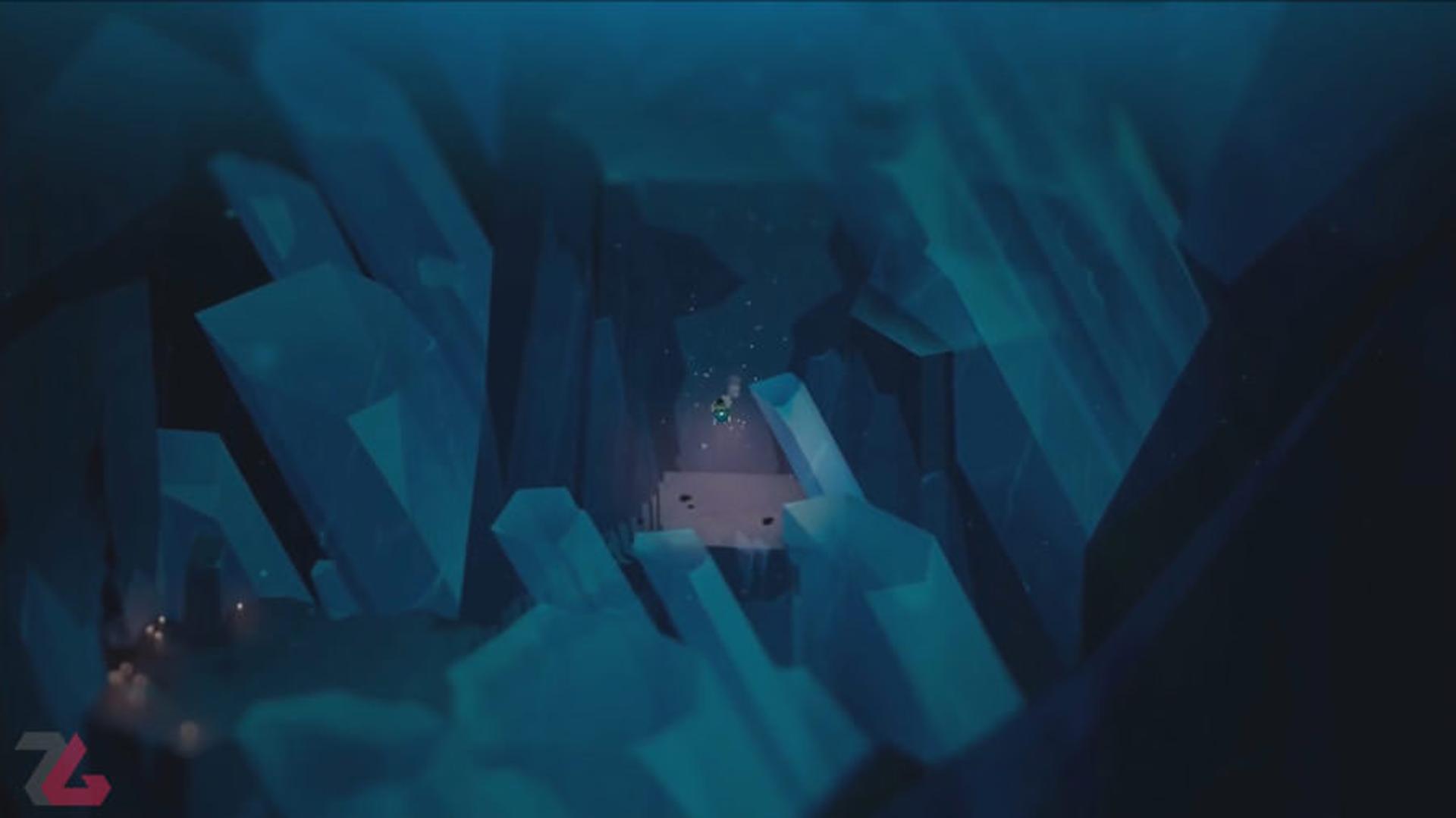 Below