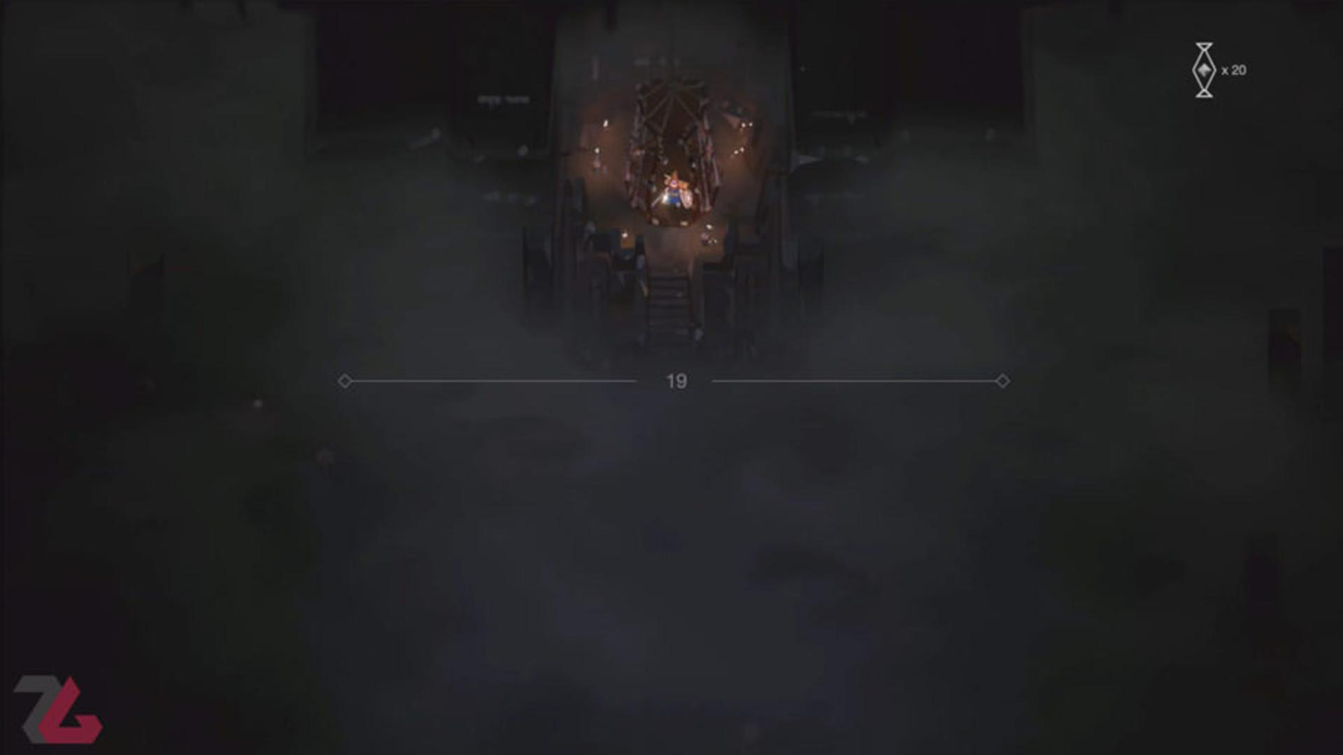 Below