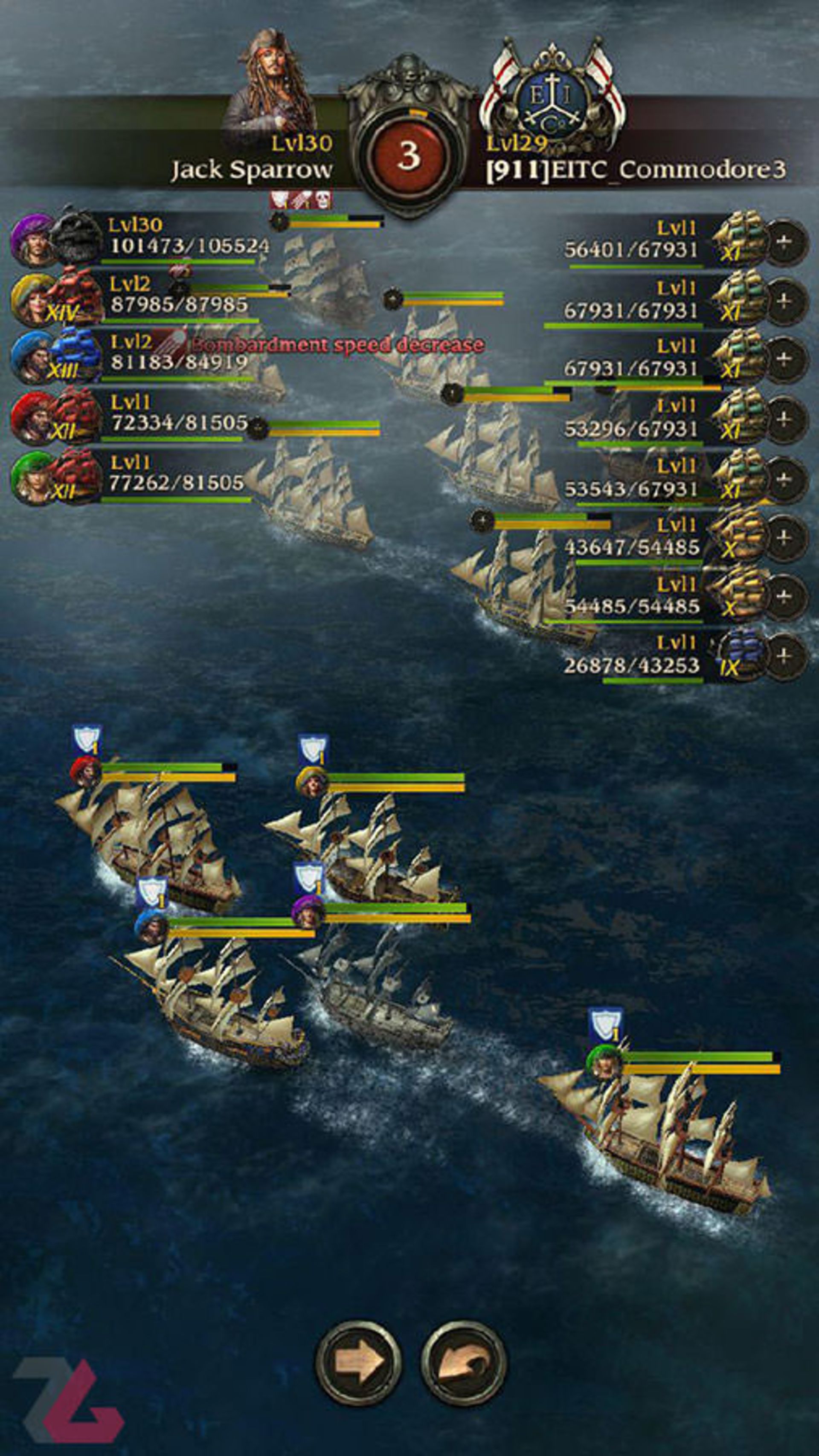 بازی Pirates of the Caribbean: ToW