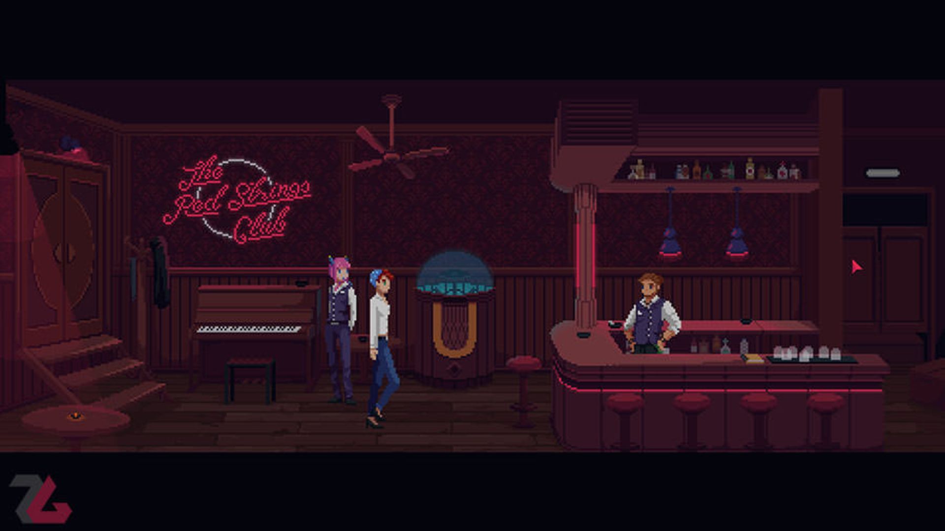 بررسی بازی The Red Strings Club 