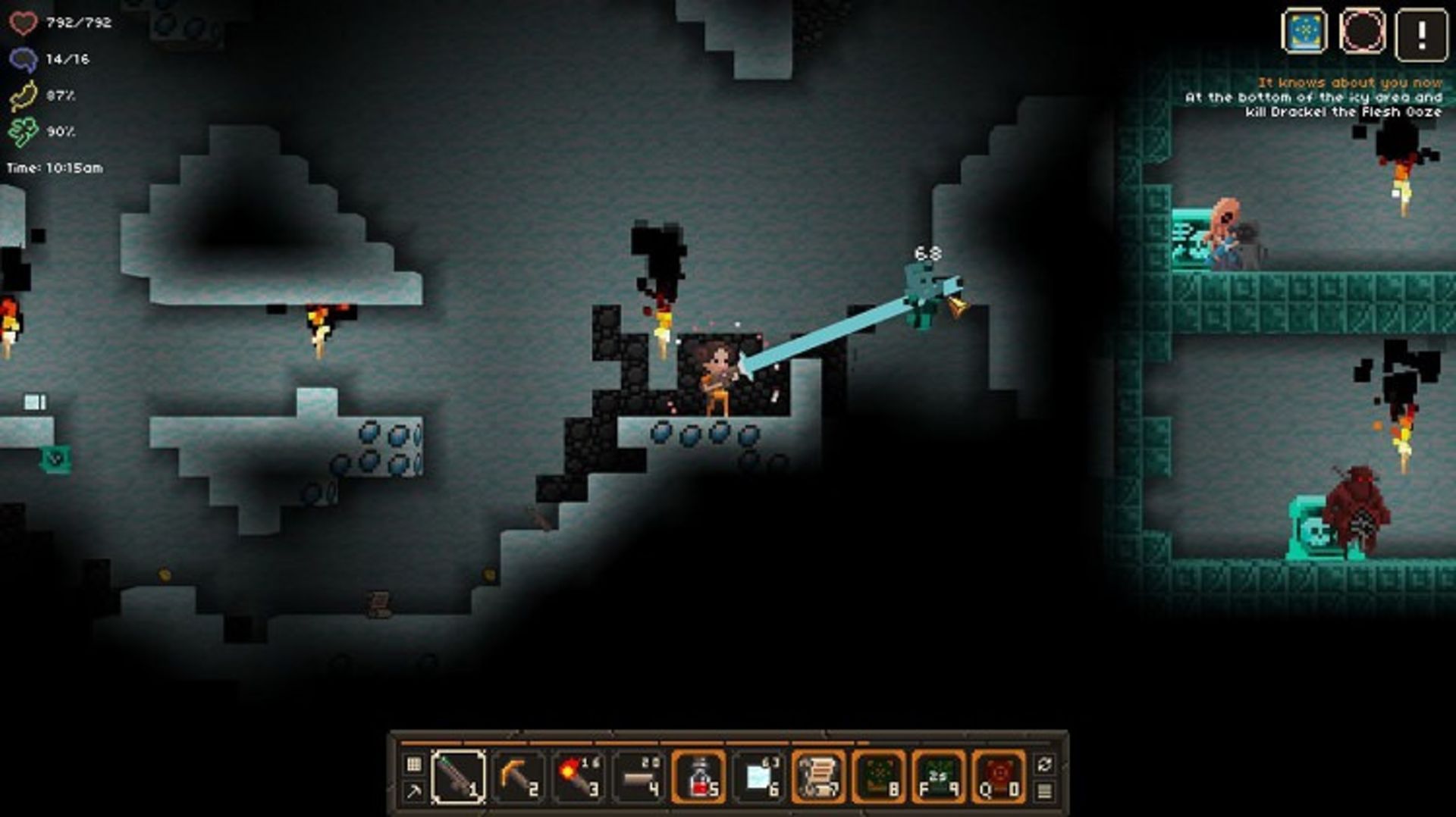 it lurks below