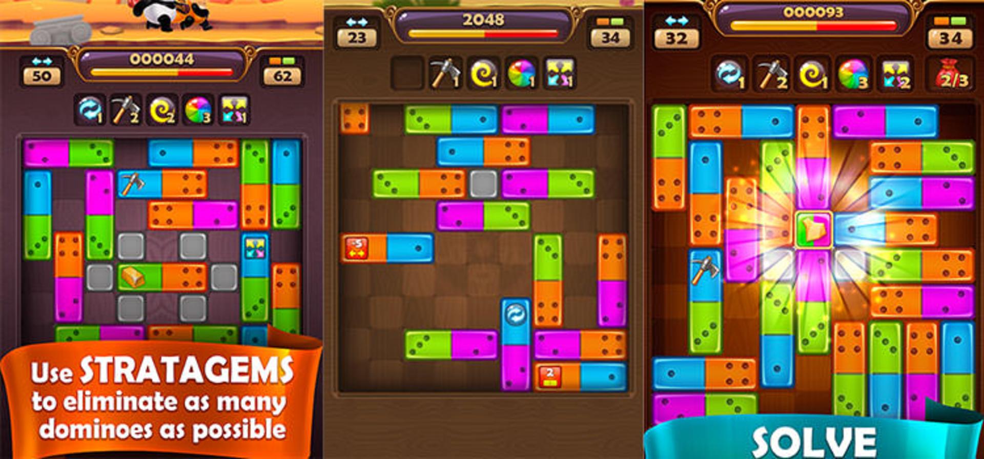 بازی Pandamino - A Color Slide Puzzle Adventure