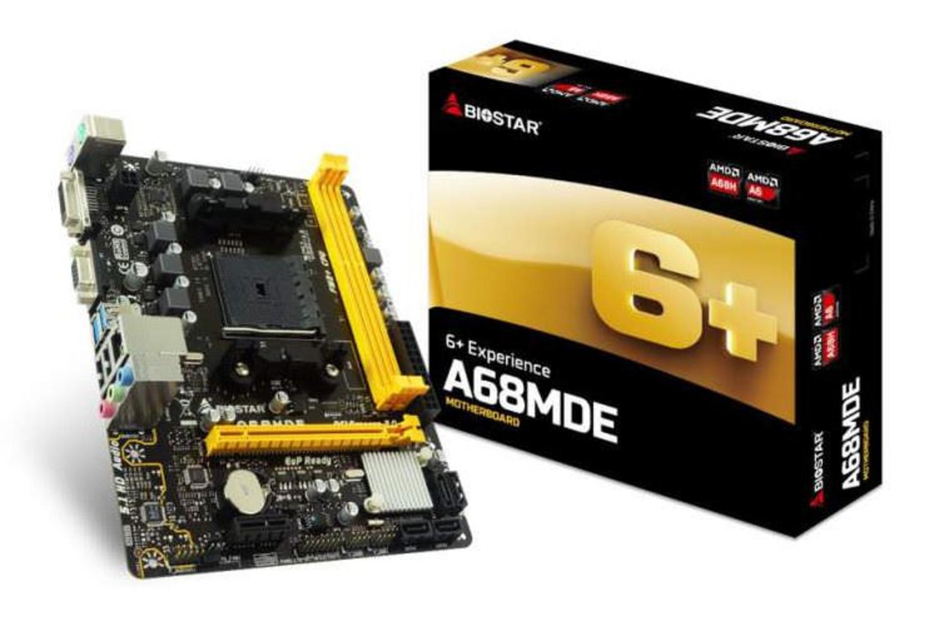 Biostar A68MDE Micro-ATX FM2+ Motherboard