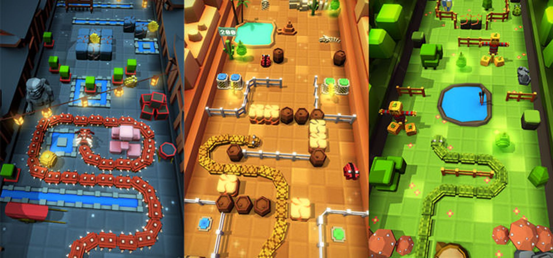 بازی Blocky Snakes