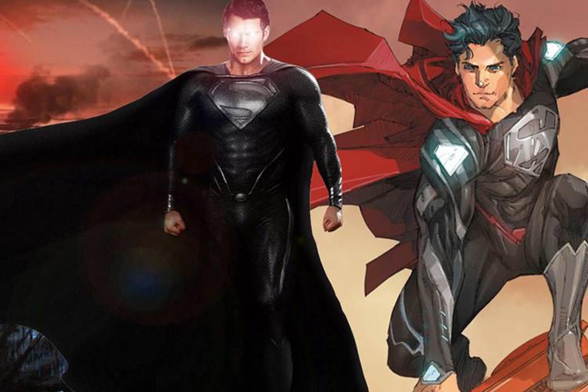 Superman's Black Costume