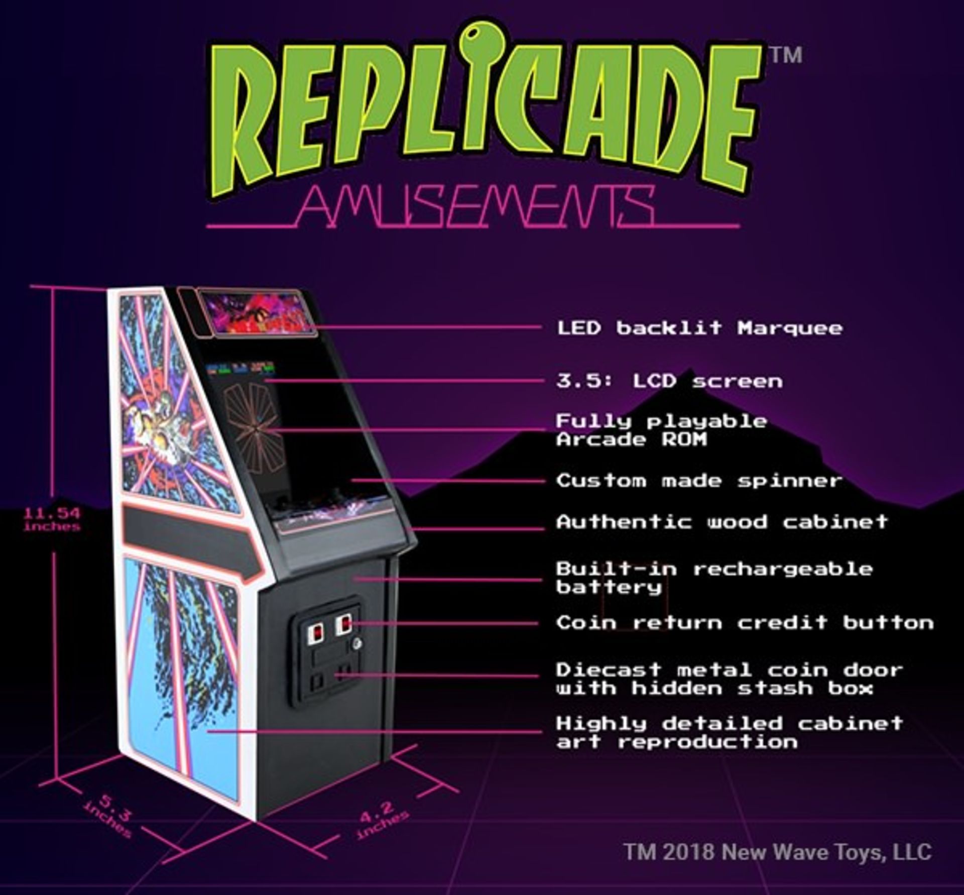 دستگاه آرکید Replicade X Tempest