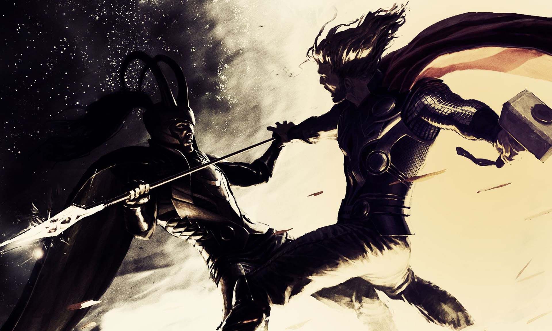 Thor Vs Loki