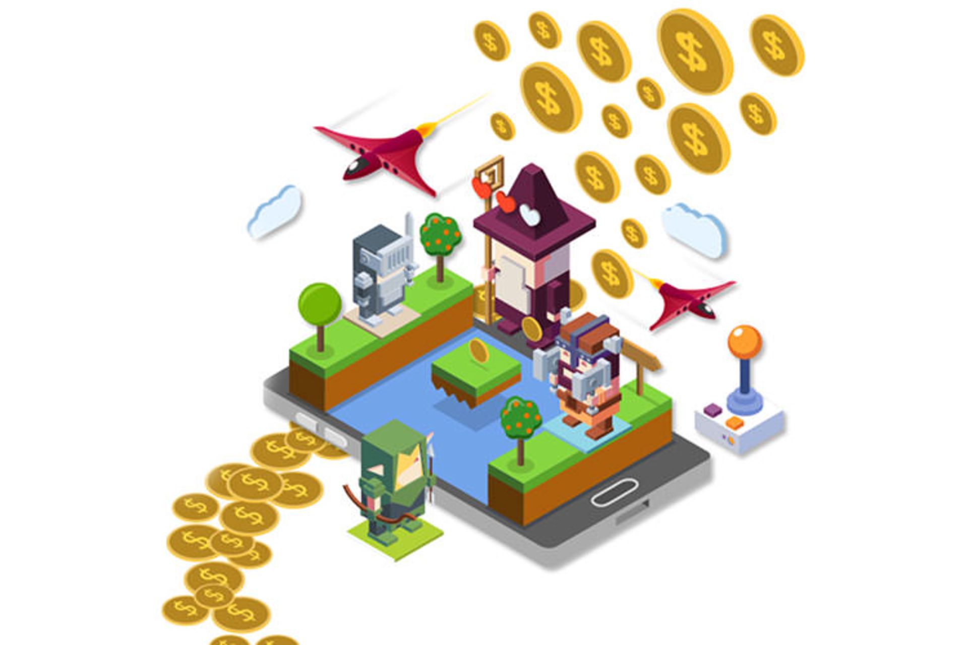 صنعت بازی موبایل / Mobie Game