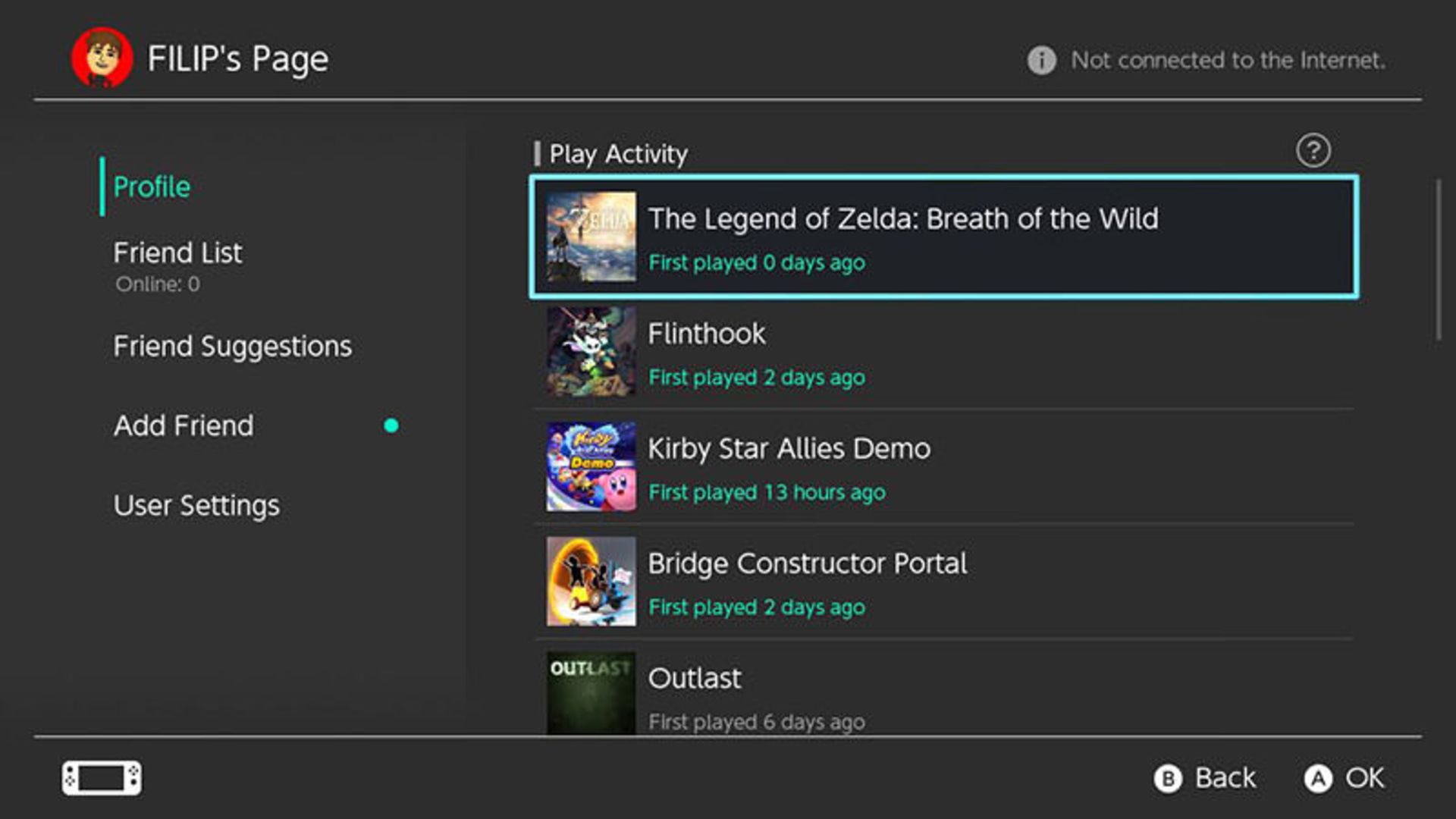 Switch Reset