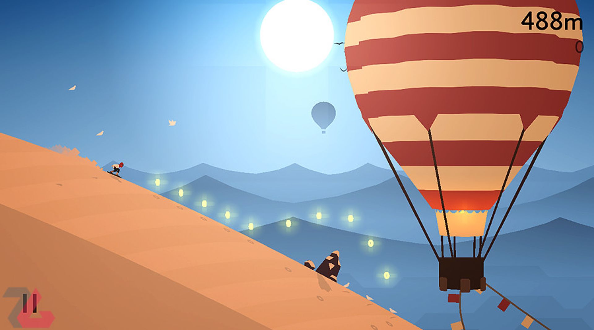 بازی آیفون و آیپد Alto's Odyssey