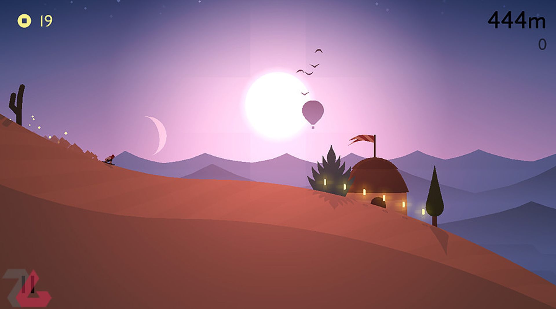 بازی آیفون و آیپد Alto's Odyssey