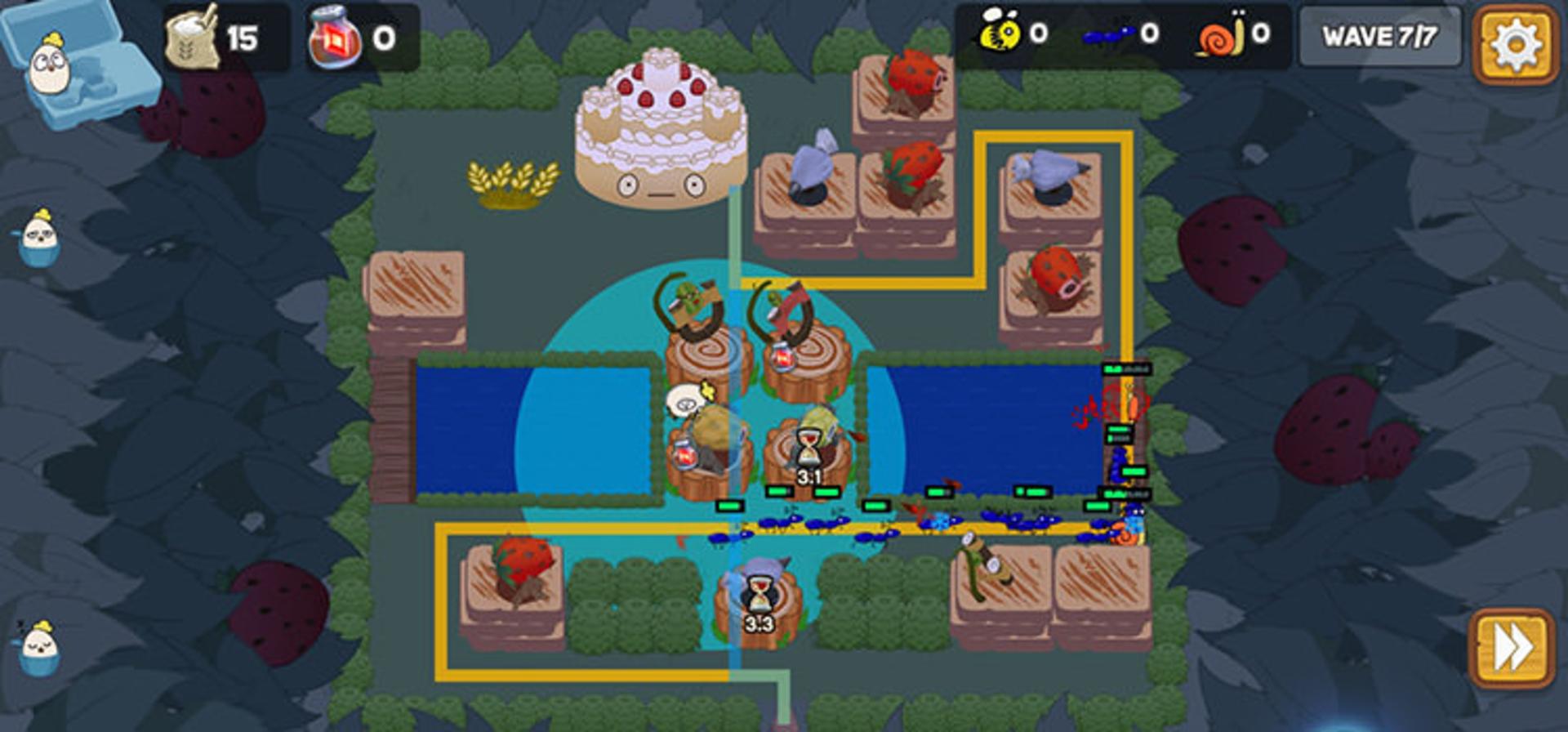 بازی Defend the Cake
