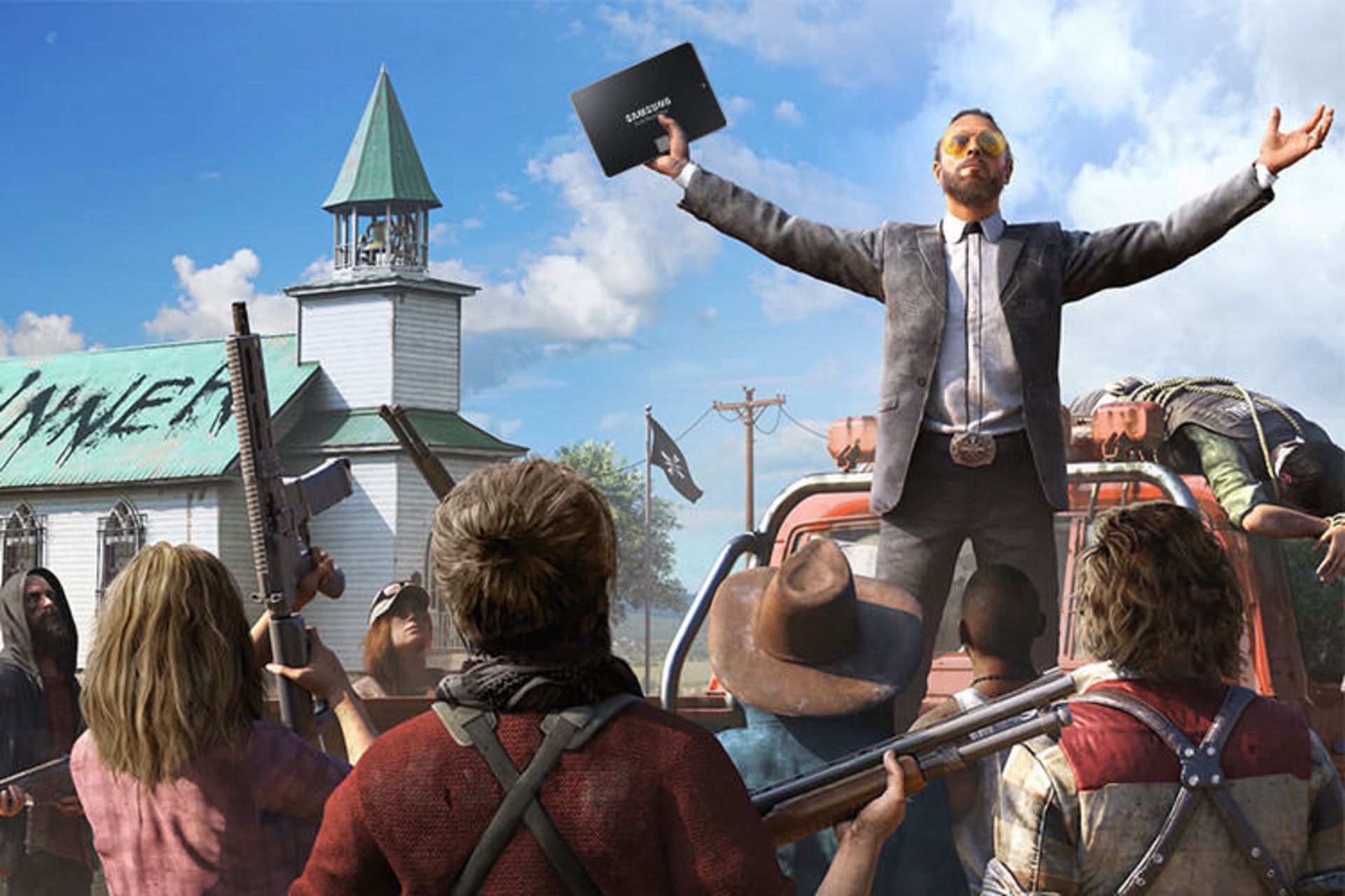 Far Cry 5 Samsung SSD