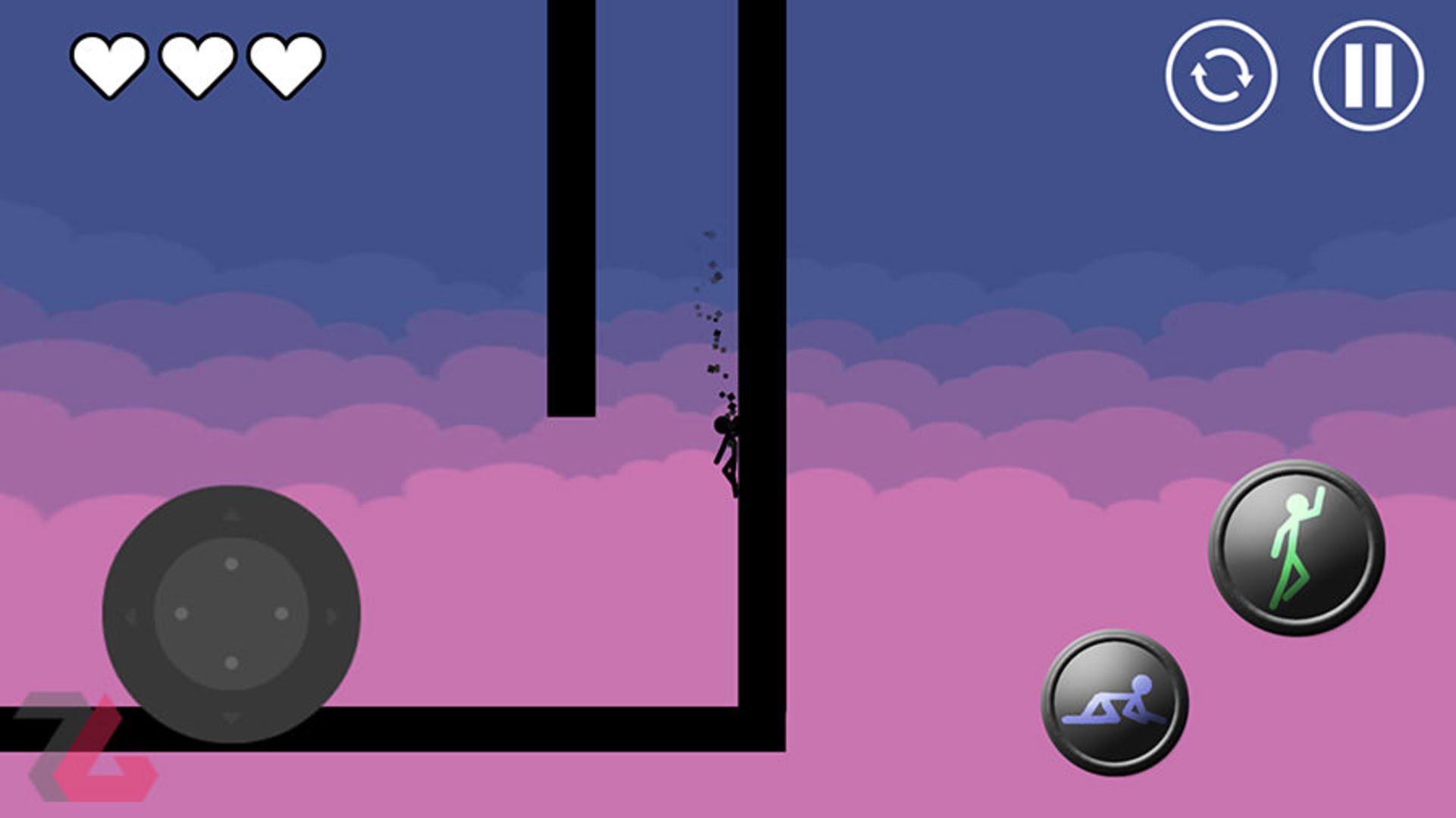 Stickman Parkour Platform